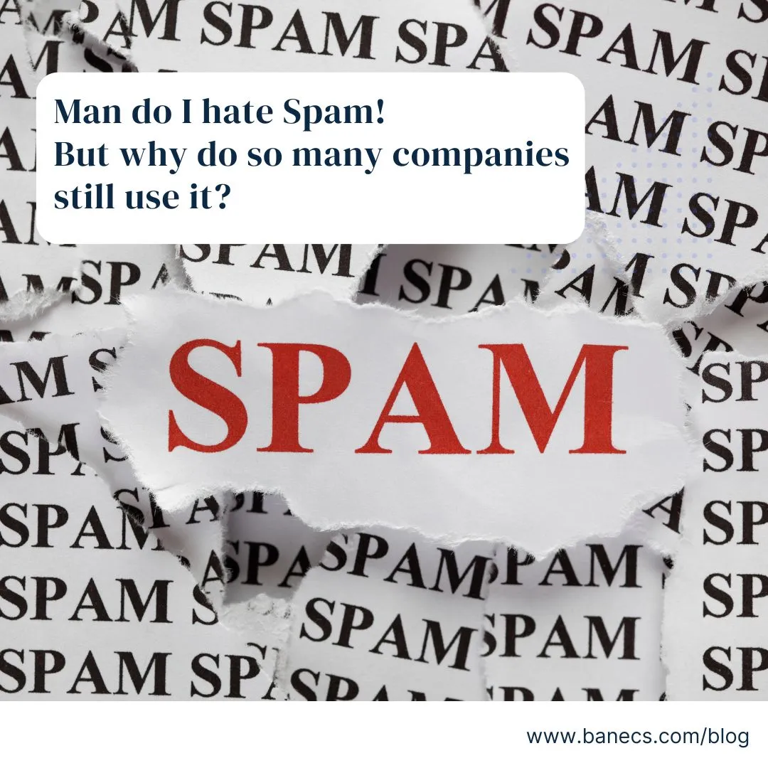 Spam Red on Black