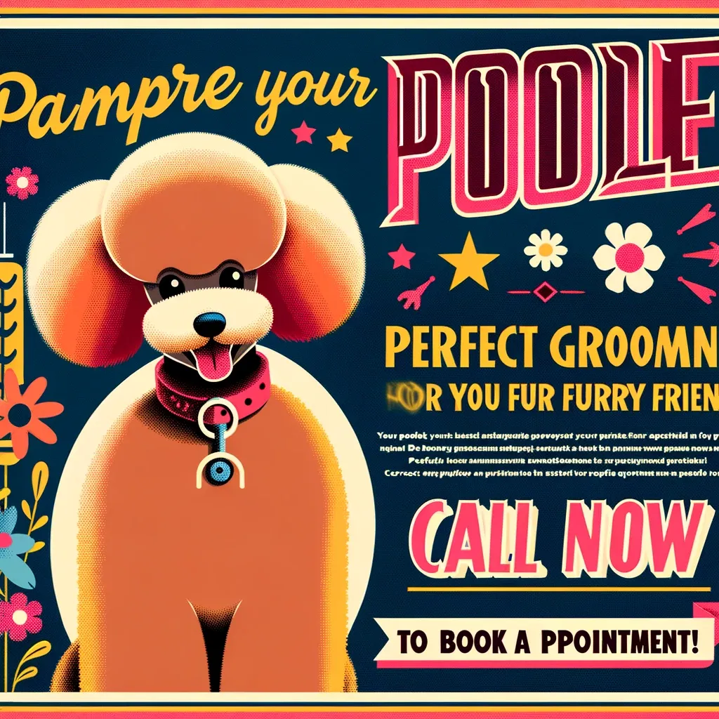 Poodle grooming service