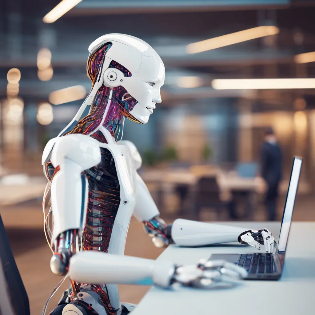 Ai agent hard at work